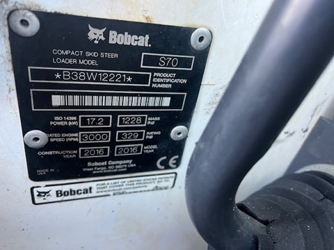 BOBCAT S70 skidsteer loader - Zglobni utovarivač: slika BOBCAT S70 skidsteer loader - Zglobni utovarivač BOBCAT S70 skidsteer loader - Zglobni utovarivač: slika BOBCAT S70 skidsteer loader - Zglobni utovarivač