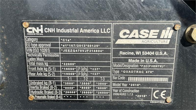 Case IH Quadtrac 470 CVX, med brede bånd og evt med komple - Traktor: slika Case IH Quadtrac 470 CVX, med brede bånd og evt med komple - Traktor Case IH Quadtrac 470 CVX, med brede bånd og evt med komple - Traktor: slika Case IH Quadtrac 470 CVX, med brede bånd og evt med komple - Traktor