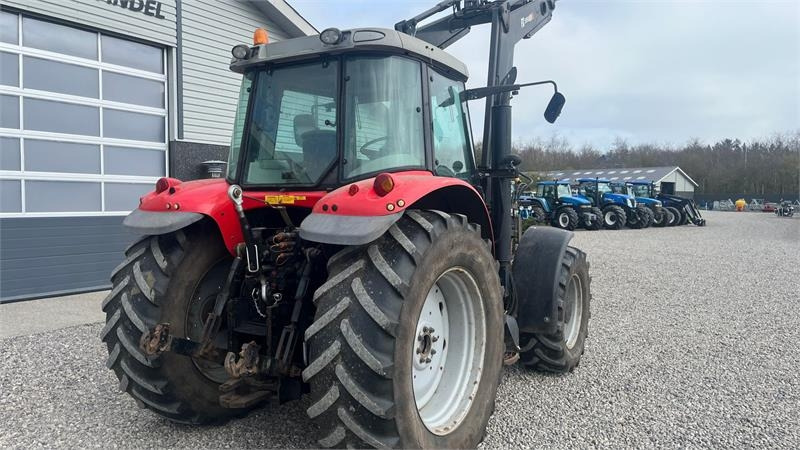 Traktor Massey Ferguson 6480 Dyna 4 Med frontlift og frontlæsser: slika Traktor Massey Ferguson 6480 Dyna 4 Med frontlift og frontlæsser
