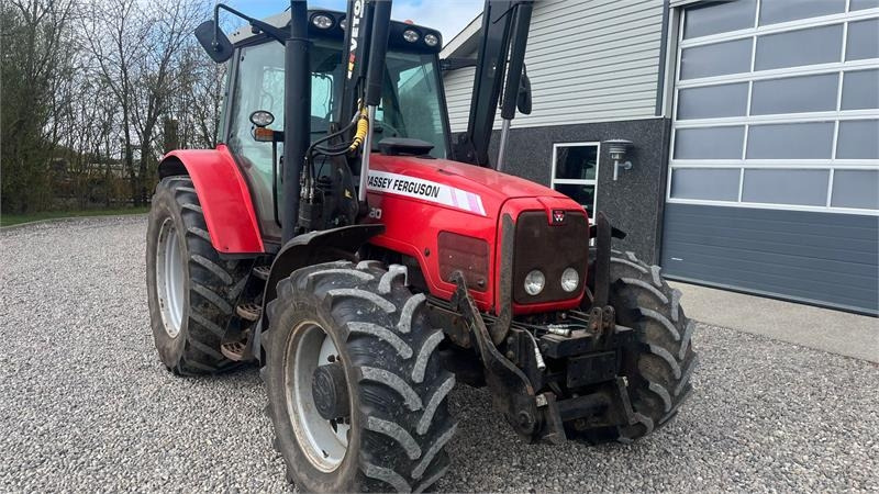 Traktor Massey Ferguson 6480 Dyna 4 Med frontlift og frontlæsser: slika Traktor Massey Ferguson 6480 Dyna 4 Med frontlift og frontlæsser