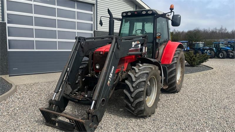 Traktor Massey Ferguson 6480 Dyna 4 Med frontlift og frontlæsser: slika Traktor Massey Ferguson 6480 Dyna 4 Med frontlift og frontlæsser