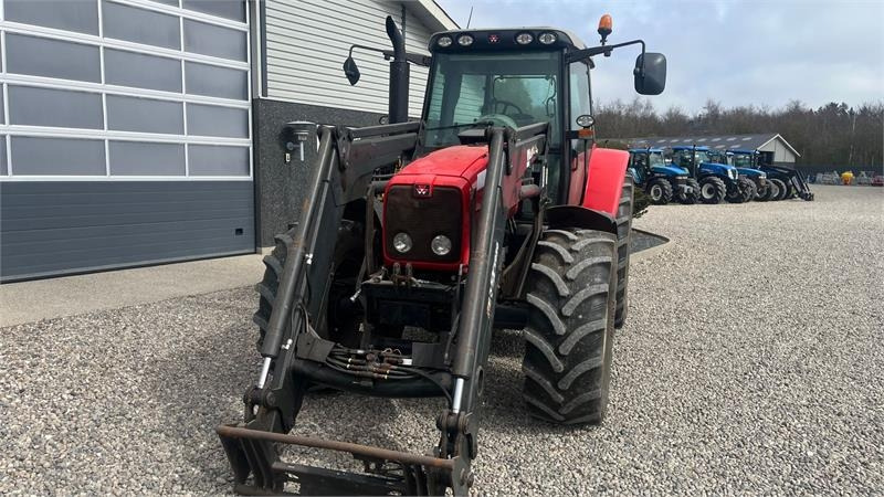 Traktor Massey Ferguson 6480 Dyna 4 Med frontlift og frontlæsser: slika Traktor Massey Ferguson 6480 Dyna 4 Med frontlift og frontlæsser