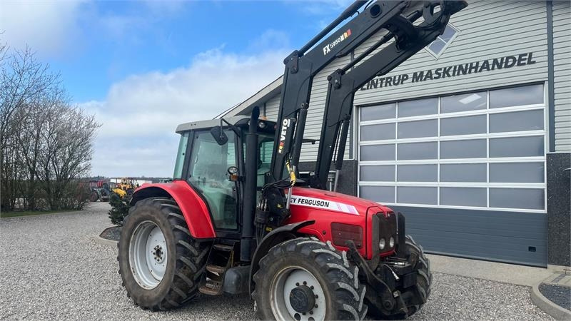 Traktor Massey Ferguson 6480 Dyna 4 Med frontlift og frontlæsser: slika Traktor Massey Ferguson 6480 Dyna 4 Med frontlift og frontlæsser