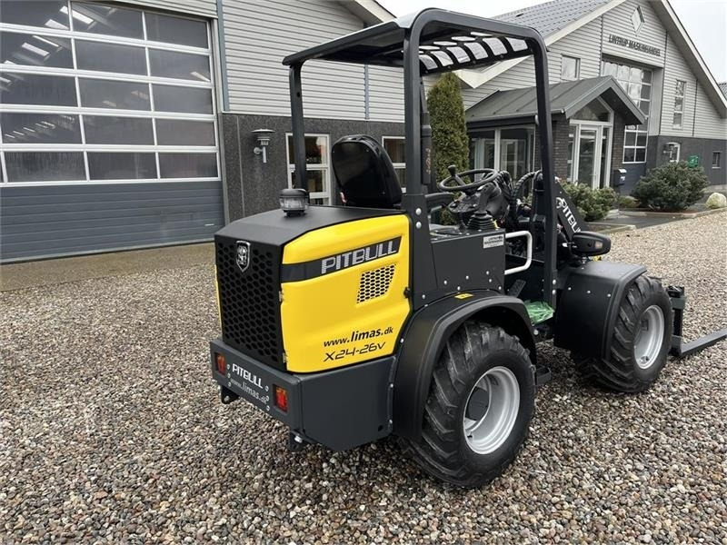 Zglobni utovarivač Pitbull X24-26V med lyspakke og 400mm hjulmontering.: slika Zglobni utovarivač Pitbull X24-26V med lyspakke og 400mm hjulmontering.