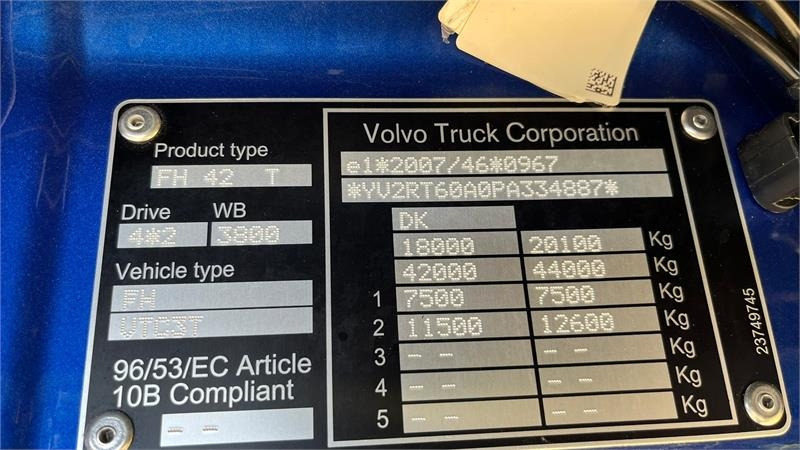 Volvo FH 540 Globetrotter XL, fuld luft affjedring og Al - Tegljač: slika Volvo FH 540 Globetrotter XL, fuld luft affjedring og Al - Tegljač Volvo FH 540 Globetrotter XL, fuld luft affjedring og Al - Tegljač: slika Volvo FH 540 Globetrotter XL, fuld luft affjedring og Al - Tegljač