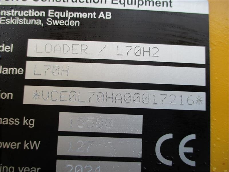 Volvo L 70 H H2 BEMÆRK MED GARANTI FRA VOLVO FREM TIL DE - Utovarivač na kotačima: slika Volvo L 70 H H2 BEMÆRK MED GARANTI FRA VOLVO FREM TIL DE - Utovarivač na kotačima Volvo L 70 H H2 BEMÆRK MED GARANTI FRA VOLVO FREM TIL DE - Utovarivač na kotačima: slika Volvo L 70 H H2 BEMÆRK MED GARANTI FRA VOLVO FREM TIL DE - Utovarivač na kotačima