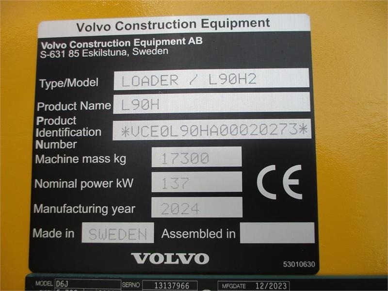 Volvo L90H H2 AGRICULTURE Dansk-maskine, Co-Pilot, LANG- - Utovarivač na kotačima: slika Volvo L90H H2 AGRICULTURE Dansk-maskine, Co-Pilot, LANG- - Utovarivač na kotačima Volvo L90H H2 AGRICULTURE Dansk-maskine, Co-Pilot, LANG- - Utovarivač na kotačima: slika Volvo L90H H2 AGRICULTURE Dansk-maskine, Co-Pilot, LANG- - Utovarivač na kotačima