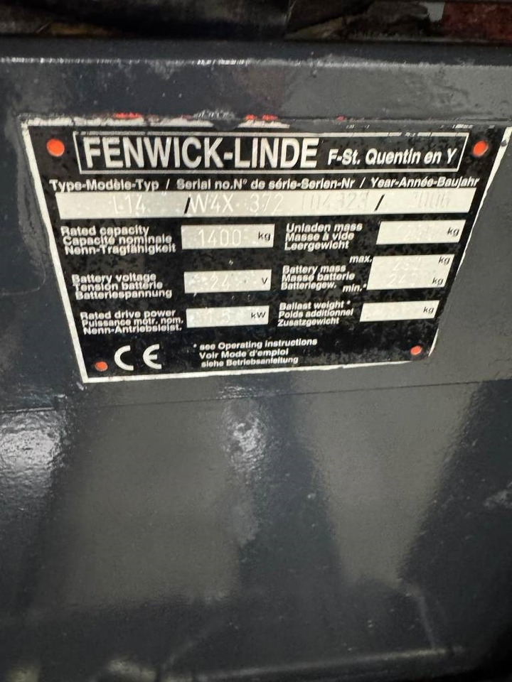 Linde 10848 L14 - Viličar: slika Linde 10848 L14 - Viličar Linde 10848 L14 - Viličar: slika Linde 10848 L14 - Viličar