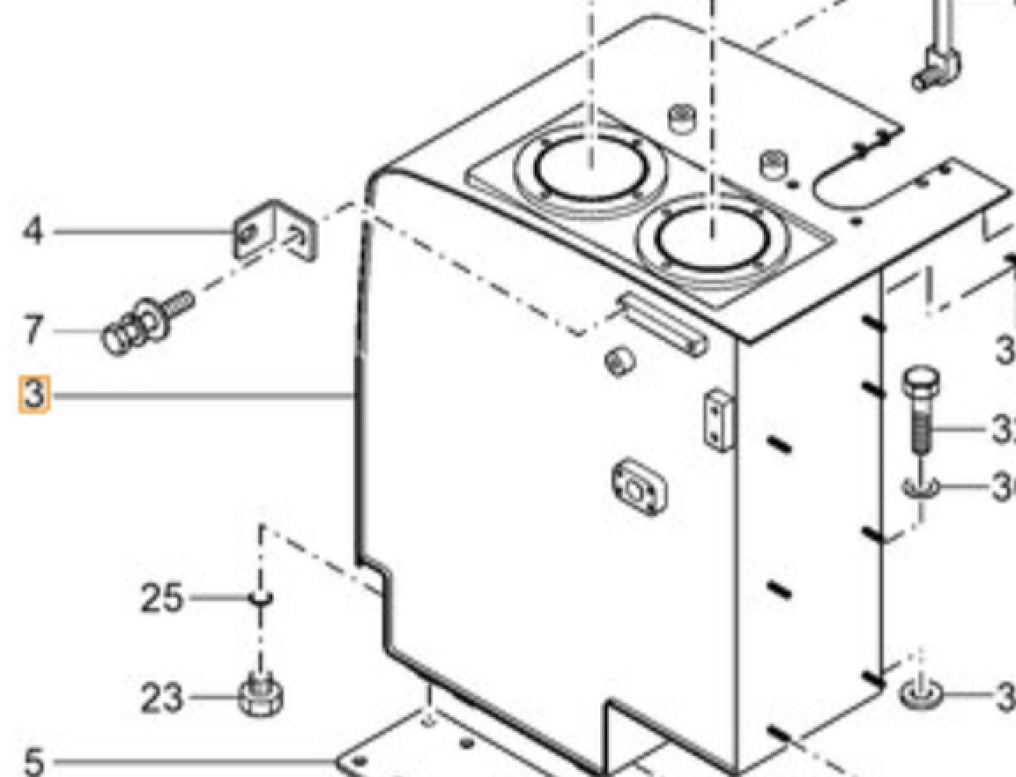 Case 3LM9-07010 - Hidraulični spremnik za Građevinski strojevi: slika Case 3LM9-07010 - Hidraulični spremnik za Građevinski strojevi Case 3LM9-07010 - Hidraulični spremnik za Građevinski strojevi: slika Case 3LM9-07010 - Hidraulični spremnik za Građevinski strojevi