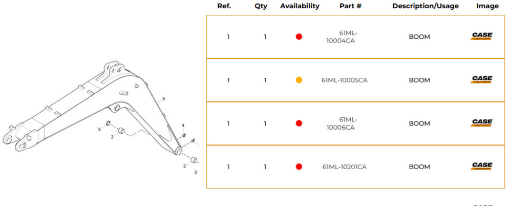 Case 61ML-10005CA - 61ML-10013CA - Krak za Građevinski strojevi: slika Case 61ML-10005CA - 61ML-10013CA - Krak za Građevinski strojevi Case 61ML-10005CA - 61ML-10013CA - Krak za Građevinski strojevi: slika Case 61ML-10005CA - 61ML-10013CA - Krak za Građevinski strojevi