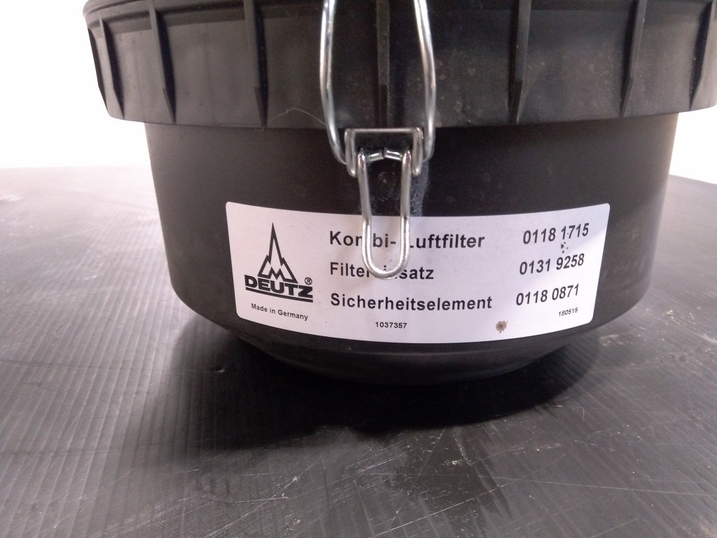 Deutz 01181715 - - Filter zraka za Građevinski strojevi: slika Deutz 01181715 - - Filter zraka za Građevinski strojevi Deutz 01181715 - - Filter zraka za Građevinski strojevi: slika Deutz 01181715 - - Filter zraka za Građevinski strojevi