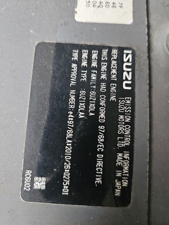 Isuzu 6UZ1XZSA-01B (AL) - - Motor za Građevinski strojevi: slika Isuzu 6UZ1XZSA-01B (AL) - - Motor za Građevinski strojevi Isuzu 6UZ1XZSA-01B (AL) - - Motor za Građevinski strojevi: slika Isuzu 6UZ1XZSA-01B (AL) - - Motor za Građevinski strojevi