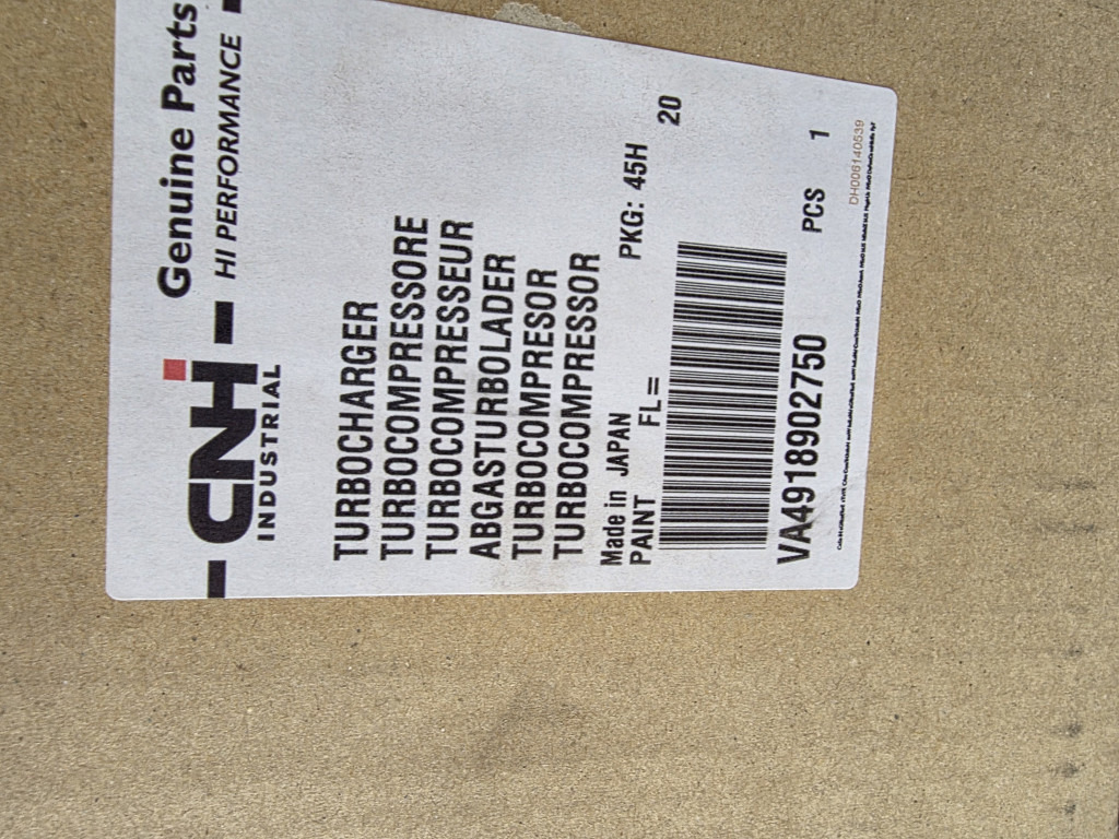 New Holland va4918902750 - Turbo za Građevinski strojevi: slika New Holland va4918902750 - Turbo za Građevinski strojevi New Holland va4918902750 - Turbo za Građevinski strojevi: slika New Holland va4918902750 - Turbo za Građevinski strojevi