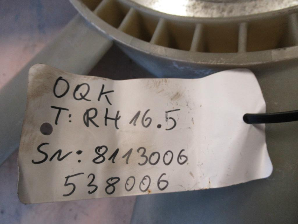 O&K RH16.5 - - Ventilator za Građevinski strojevi: slika O&K RH16.5 - - Ventilator za Građevinski strojevi O&K RH16.5 - - Ventilator za Građevinski strojevi: slika O&K RH16.5 - - Ventilator za Građevinski strojevi