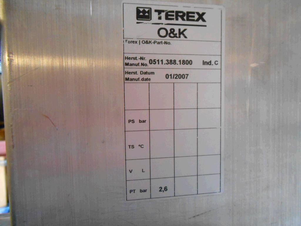 Terex O&K 6002157 - Međuhladnjak za Građevinski strojevi: slika Terex O&K 6002157 - Međuhladnjak za Građevinski strojevi Terex O&K 6002157 - Međuhladnjak za Građevinski strojevi: slika Terex O&K 6002157 - Međuhladnjak za Građevinski strojevi