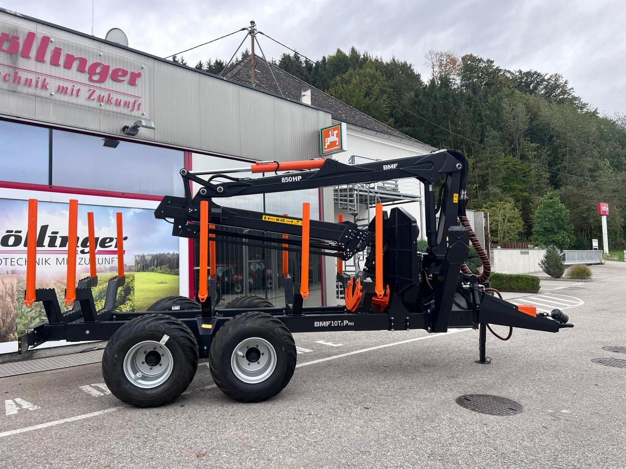 BMF BMF 10T2 mit BMF 850 HP Kran - Traktorska šumska prikolica: slika BMF BMF 10T2 mit BMF 850 HP Kran - Traktorska šumska prikolica BMF BMF 10T2 mit BMF 850 HP Kran - Traktorska šumska prikolica: slika BMF BMF 10T2 mit BMF 850 HP Kran - Traktorska šumska prikolica