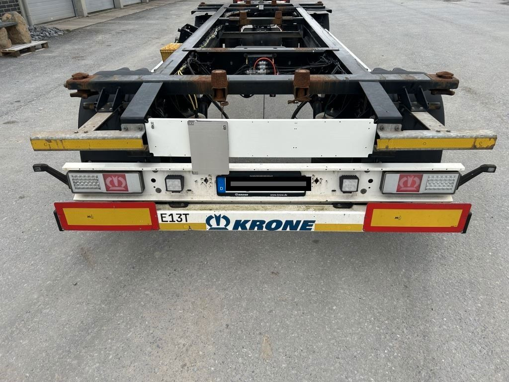Novi Transporter kontejnera/ Prikolica s izmjenjivim sanducima Krone 2 Achswechselfahrgestell, Typ: MAXI AZW 18 eL3B7: slika Novi Transporter kontejnera/ Prikolica s izmjenjivim sanducima Krone 2 Achswechselfahrgestell, Typ: MAXI AZW 18 eL3B7