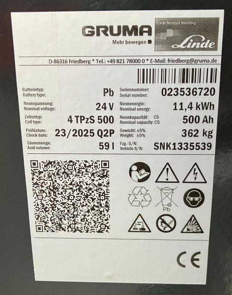 AIM 24 Volt 4 PzS 500 Ah - Akumulator za Oprema za rukovanje materijalima: slika AIM 24 Volt 4 PzS 500 Ah - Akumulator za Oprema za rukovanje materijalima AIM 24 Volt 4 PzS 500 Ah - Akumulator za Oprema za rukovanje materijalima: slika AIM 24 Volt 4 PzS 500 Ah - Akumulator za Oprema za rukovanje materijalima