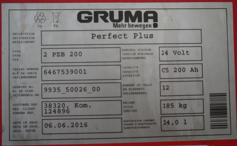 HAWKER 24 Volt 2 PzB 200 Ah - Akumulator za Oprema za rukovanje materijalima: slika HAWKER 24 Volt 2 PzB 200 Ah - Akumulator za Oprema za rukovanje materijalima HAWKER 24 Volt 2 PzB 200 Ah - Akumulator za Oprema za rukovanje materijalima: slika HAWKER 24 Volt 2 PzB 200 Ah - Akumulator za Oprema za rukovanje materijalima