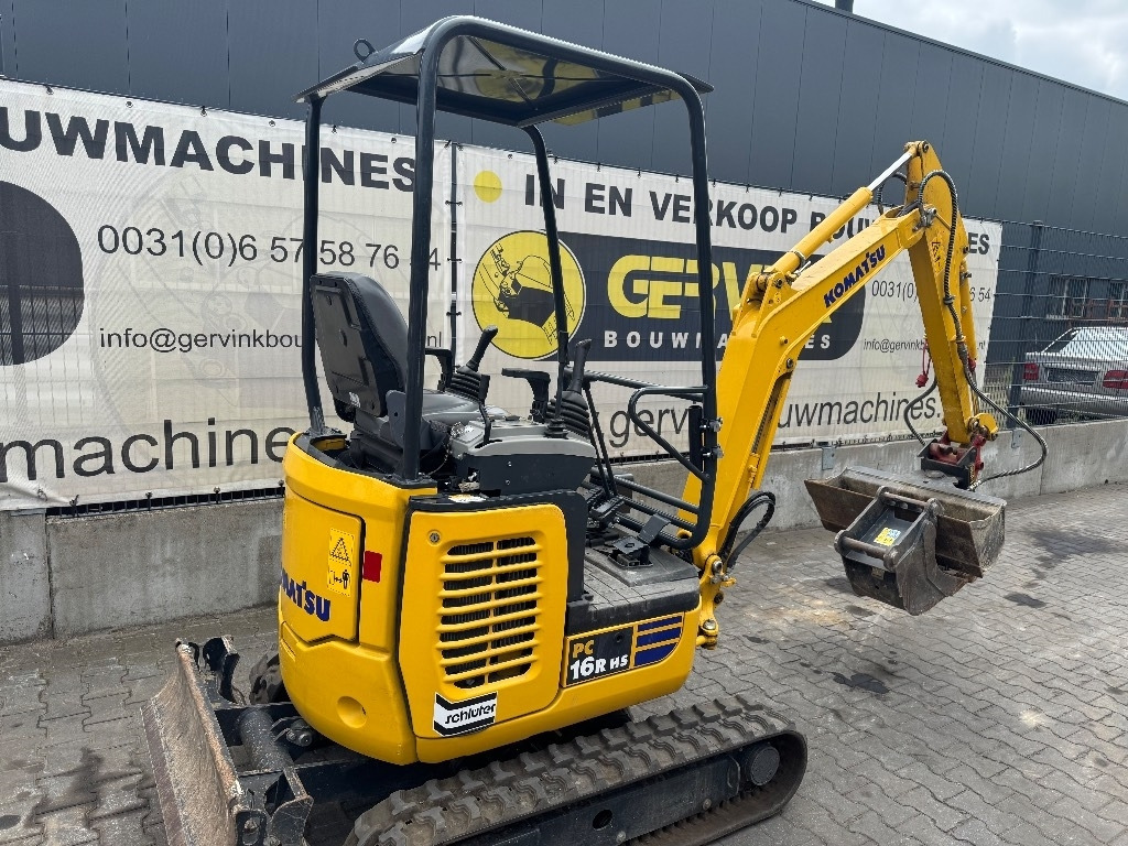 Komatsu PC 16 R-3HS - Mini bager: slika Komatsu PC 16 R-3HS - Mini bager Komatsu PC 16 R-3HS - Mini bager: slika Komatsu PC 16 R-3HS - Mini bager