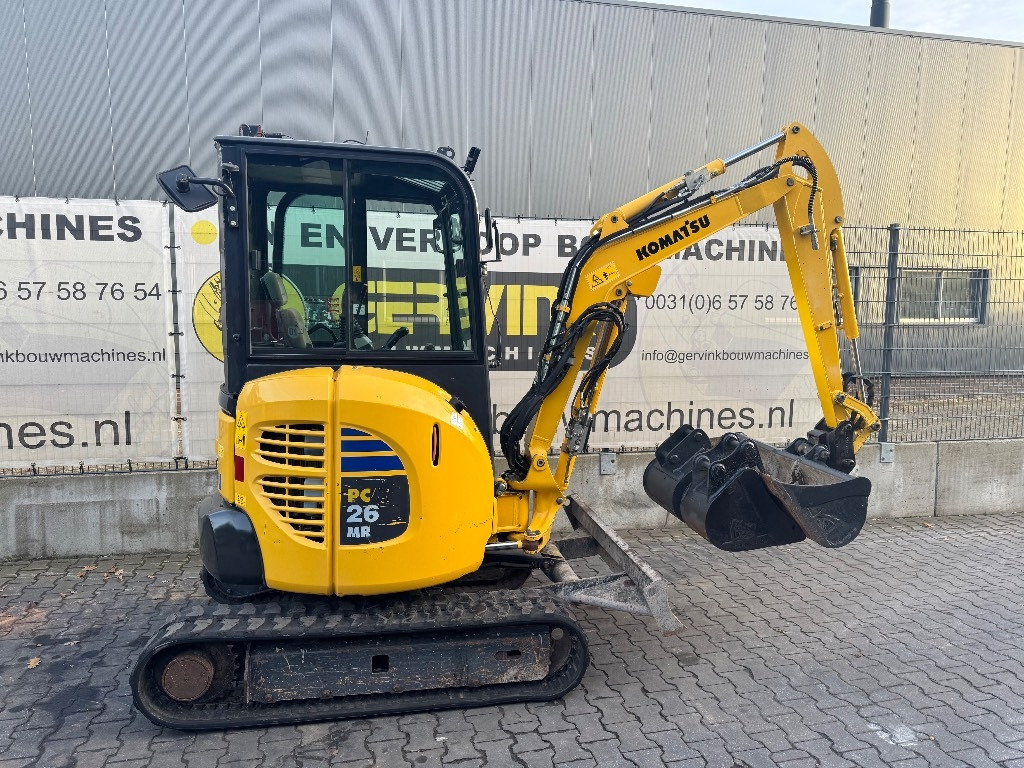 Komatsu PC 26 MR-3 - Mini bager: slika Komatsu PC 26 MR-3 - Mini bager Komatsu PC 26 MR-3 - Mini bager: slika Komatsu PC 26 MR-3 - Mini bager