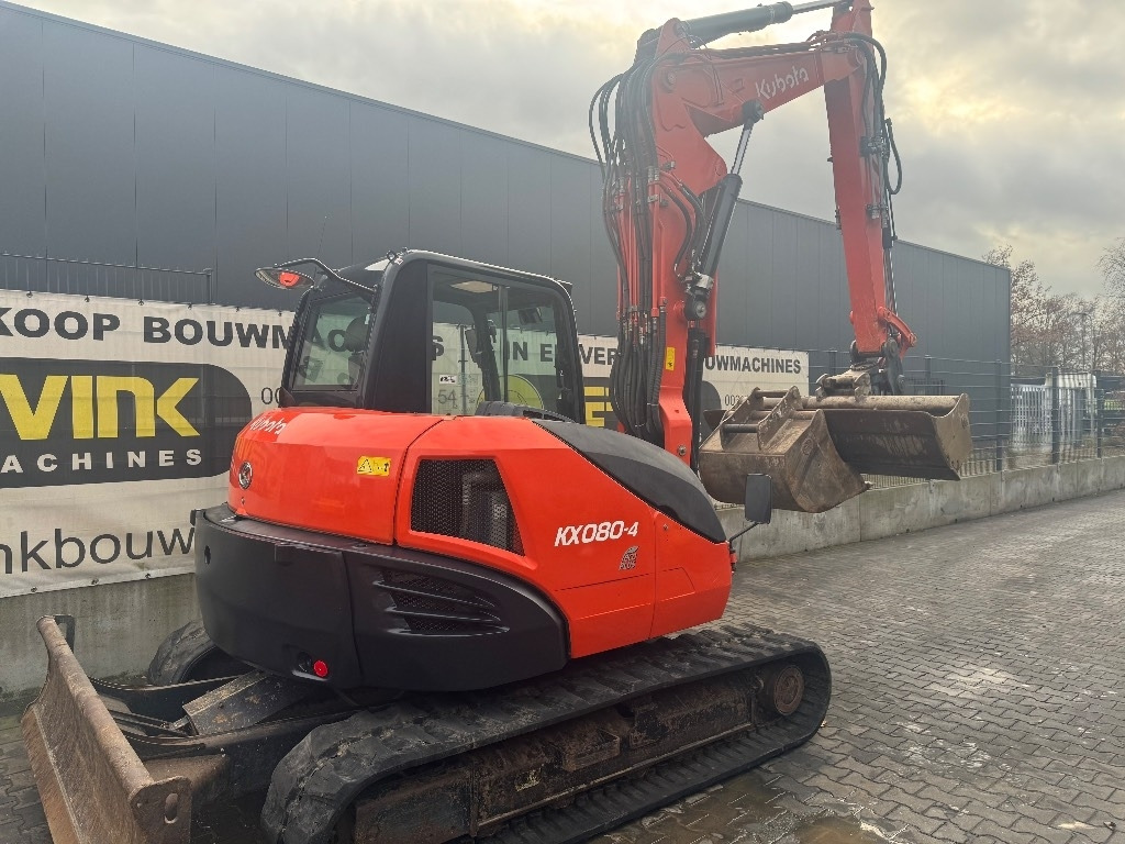 Mini bager Kubota KX 080-4: slika Mini bager Kubota KX 080-4