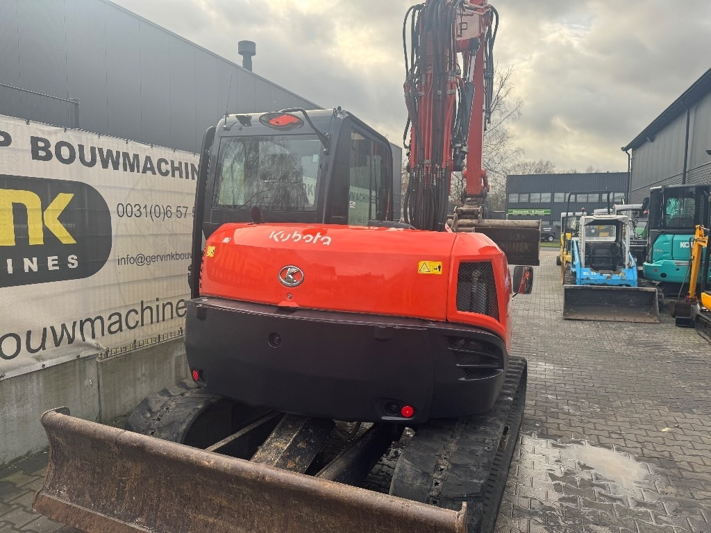 Mini bager Kubota KX 080-4: slika Mini bager Kubota KX 080-4
