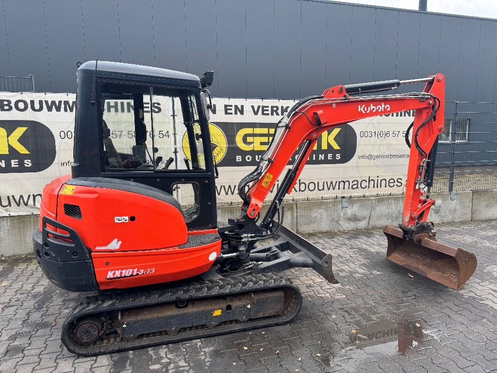 Kubota KX 101-3 A - Mini bager: slika Kubota KX 101-3 A - Mini bager Kubota KX 101-3 A - Mini bager: slika Kubota KX 101-3 A - Mini bager