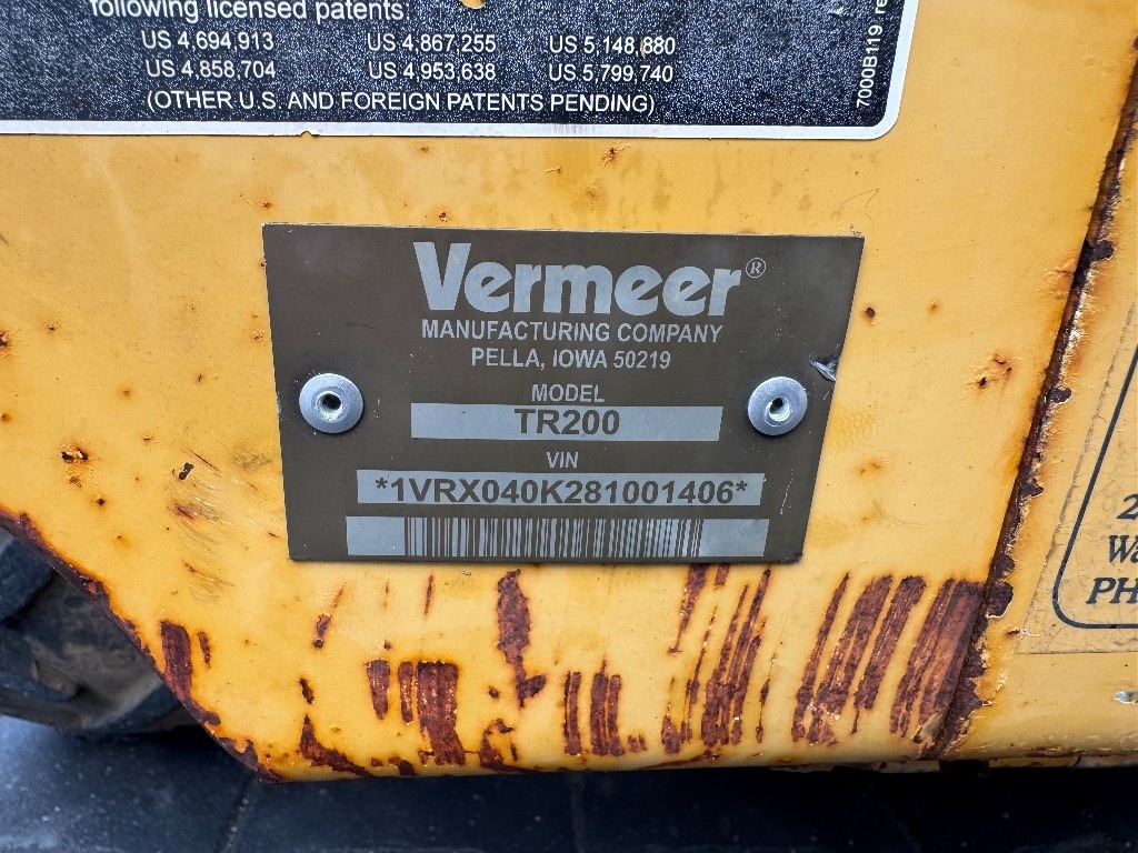 Vermeer RT200 - Trenčer: slika Vermeer RT200 - Trenčer Vermeer RT200 - Trenčer: slika Vermeer RT200 - Trenčer