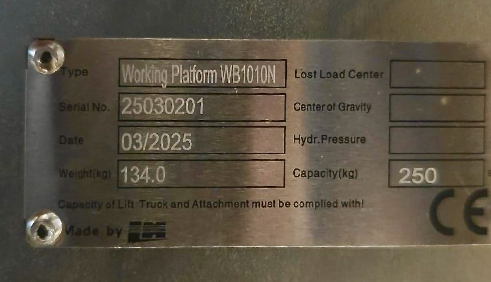 Priključak za Oprema za rukovanje materijalima PLATAFORMA DE TRABAJO: slika Priključak za Oprema za rukovanje materijalima PLATAFORMA DE TRABAJO Priključak za Oprema za rukovanje materijalima PLATAFORMA DE TRABAJO: slika Priključak za Oprema za rukovanje materijalima PLATAFORMA DE TRABAJO