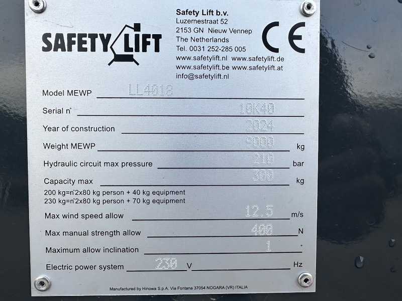 Hinowa Lightlift 40.18 - Zglobni krak: slika Hinowa Lightlift 40.18 - Zglobni krak Hinowa Lightlift 40.18 - Zglobni krak: slika Hinowa Lightlift 40.18 - Zglobni krak