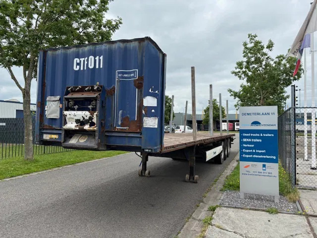 Krone SD Flatbed met rongen 41 ton standard chassis - Poluprikolica plato/ Otvoreni sanduk: slika Krone SD Flatbed met rongen 41 ton standard chassis - Poluprikolica plato/ Otvoreni sanduk Krone SD Flatbed met rongen 41 ton standard chassis - Poluprikolica plato/ Otvoreni sanduk: slika Krone SD Flatbed met rongen 41 ton standard chassis - Poluprikolica plato/ Otvoreni sanduk