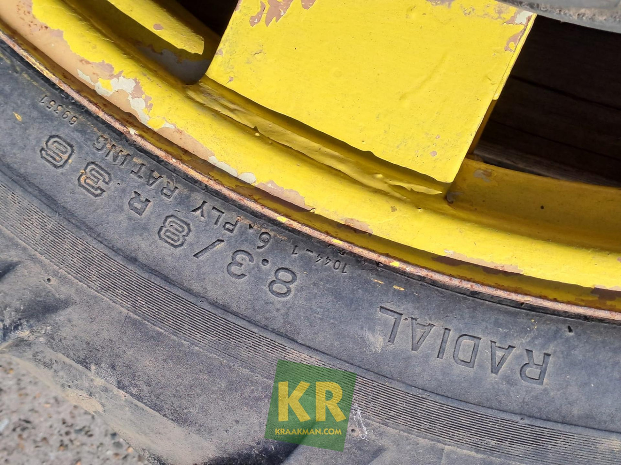 8.3/8R36 (x2) John Deere - Kompletan kotač za Poljoprivredni strojevi: slika 8.3/8R36 (x2) John Deere - Kompletan kotač za Poljoprivredni strojevi 8.3/8R36 (x2) John Deere - Kompletan kotač za Poljoprivredni strojevi: slika 8.3/8R36 (x2) John Deere - Kompletan kotač za Poljoprivredni strojevi