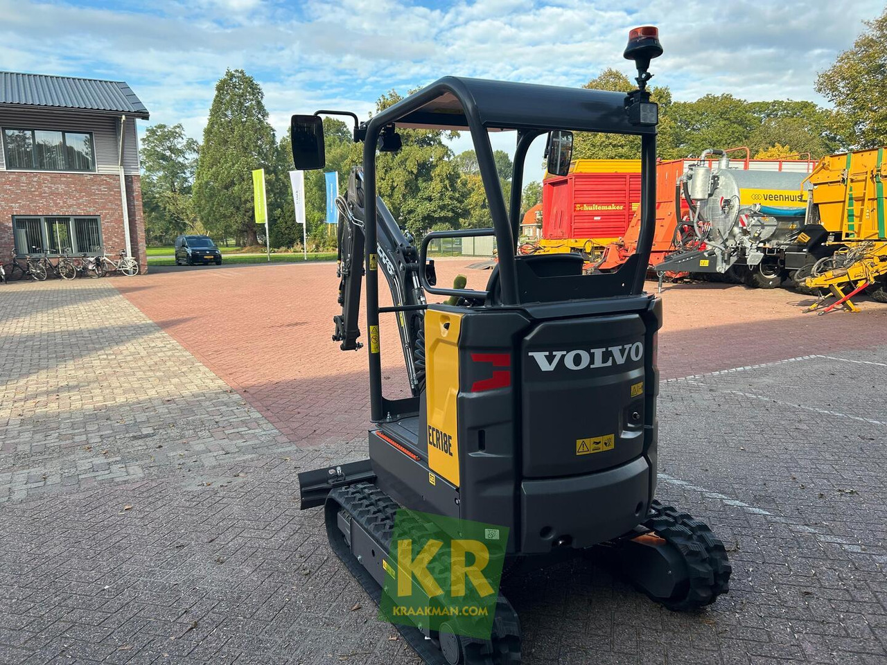 Volvo ECR 18E - Mini bager: slika Volvo ECR 18E - Mini bager Volvo ECR 18E - Mini bager: slika Volvo ECR 18E - Mini bager