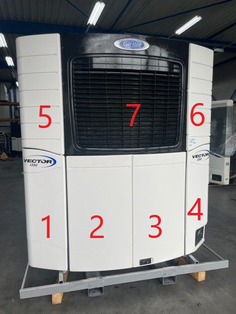 Carrier Vector Panels - Jedinica hladnjaka: slika Carrier Vector Panels - Jedinica hladnjaka Carrier Vector Panels - Jedinica hladnjaka: slika Carrier Vector Panels - Jedinica hladnjaka