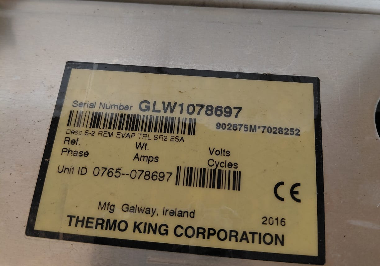 Jedinica hladnjaka Thermo King EVAPS /S2+ S3 New: slika Jedinica hladnjaka Thermo King EVAPS /S2+ S3 New