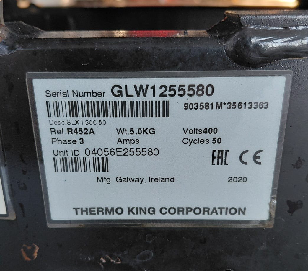 Thermo King SLX300 I -S/N : GLW1255580 - Jedinica hladnjaka: slika Thermo King SLX300 I -S/N : GLW1255580 - Jedinica hladnjaka Thermo King SLX300 I -S/N : GLW1255580 - Jedinica hladnjaka: slika Thermo King SLX300 I -S/N : GLW1255580 - Jedinica hladnjaka