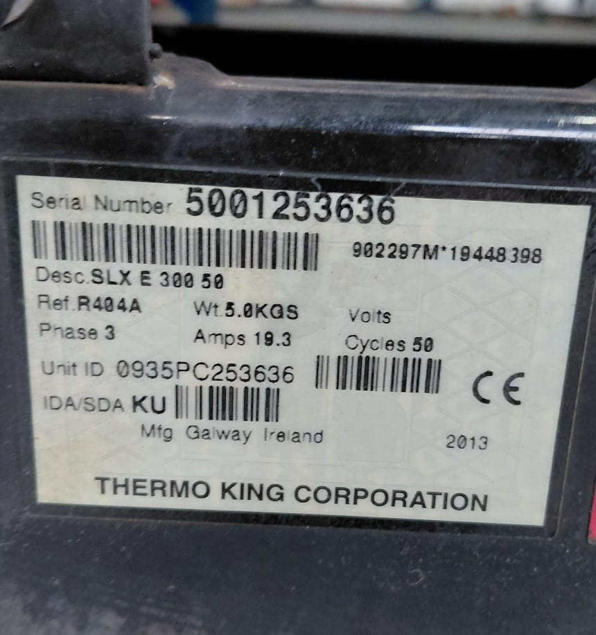 Thermo King SLX300 S/N : 5001253636 - Jedinica hladnjaka: slika Thermo King SLX300 S/N : 5001253636 - Jedinica hladnjaka Thermo King SLX300 S/N : 5001253636 - Jedinica hladnjaka: slika Thermo King SLX300 S/N : 5001253636 - Jedinica hladnjaka