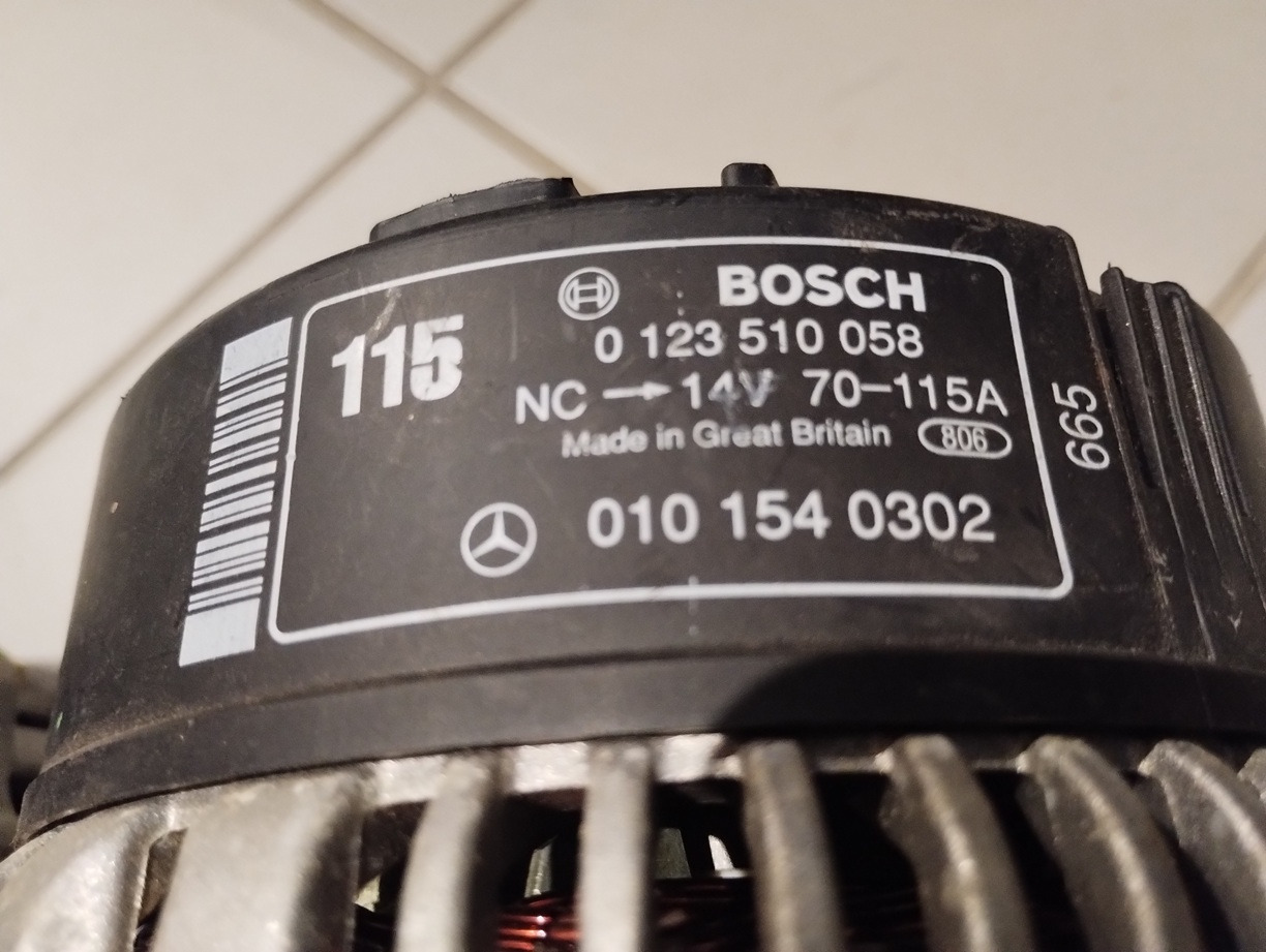 Alternator Mercedes 0101540302 0123510058 BOSCH 115A - Alternator za Dostavno vozilo: slika Alternator Mercedes 0101540302 0123510058 BOSCH 115A - Alternator za Dostavno vozilo Alternator Mercedes 0101540302 0123510058 BOSCH 115A - Alternator za Dostavno vozilo: slika Alternator Mercedes 0101540302 0123510058 BOSCH 115A - Alternator za Dostavno vozilo