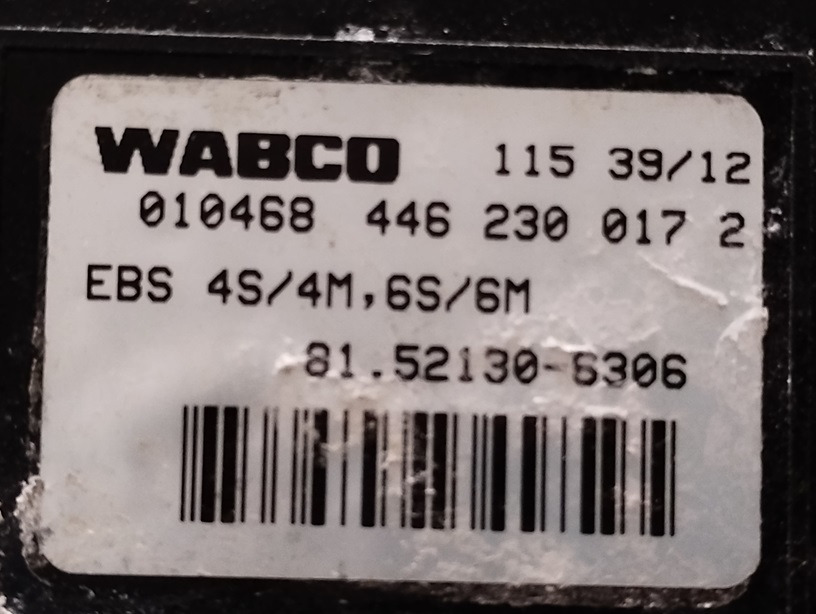 ZAWÓR HAMULCA GŁÓWNEGO MAN TGL TGM 81521306306 4462300172 WABCO - Kočioni ventil: slika ZAWÓR HAMULCA GŁÓWNEGO MAN TGL TGM 81521306306 4462300172 WABCO - Kočioni ventil ZAWÓR HAMULCA GŁÓWNEGO MAN TGL TGM 81521306306 4462300172 WABCO - Kočioni ventil: slika ZAWÓR HAMULCA GŁÓWNEGO MAN TGL TGM 81521306306 4462300172 WABCO - Kočioni ventil