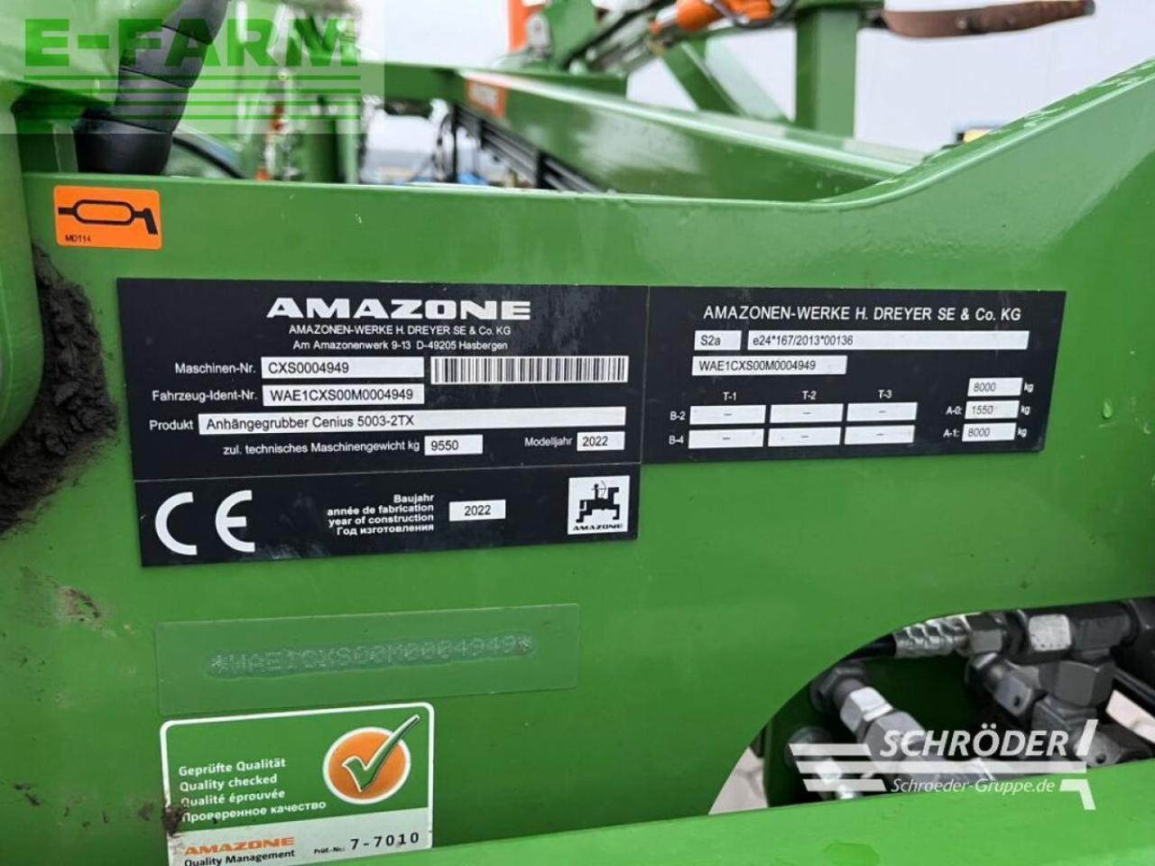 Amazone cenius 5003-2tx - Kultivator: slika Amazone cenius 5003-2tx - Kultivator Amazone cenius 5003-2tx - Kultivator: slika Amazone cenius 5003-2tx - Kultivator