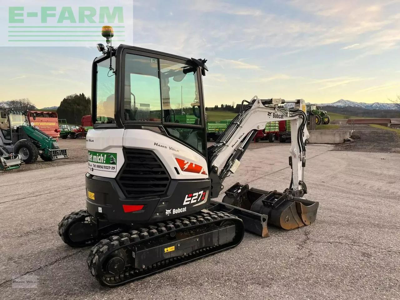 Bobcat e 27z - Mini bager: slika Bobcat e 27z - Mini bager Bobcat e 27z - Mini bager: slika Bobcat e 27z - Mini bager
