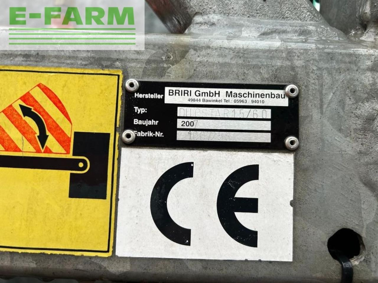 Cisterna za gnojnicu Briri duostar 15/60: slika Cisterna za gnojnicu Briri duostar 15/60