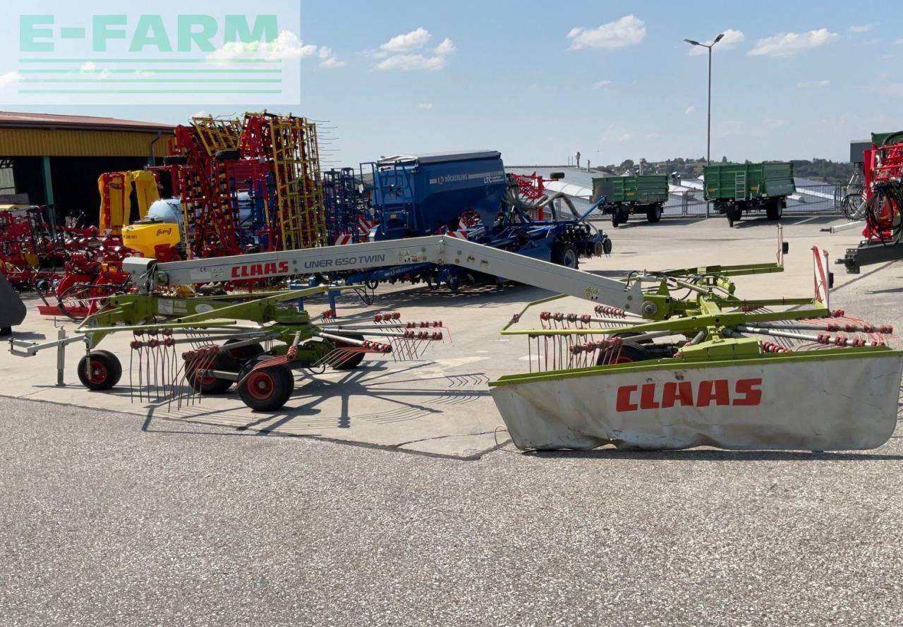 CLAAS Liner 650 TWIN - Prevrtač sijena/ Grabulje: slika CLAAS Liner 650 TWIN - Prevrtač sijena/ Grabulje CLAAS Liner 650 TWIN - Prevrtač sijena/ Grabulje: slika CLAAS Liner 650 TWIN - Prevrtač sijena/ Grabulje