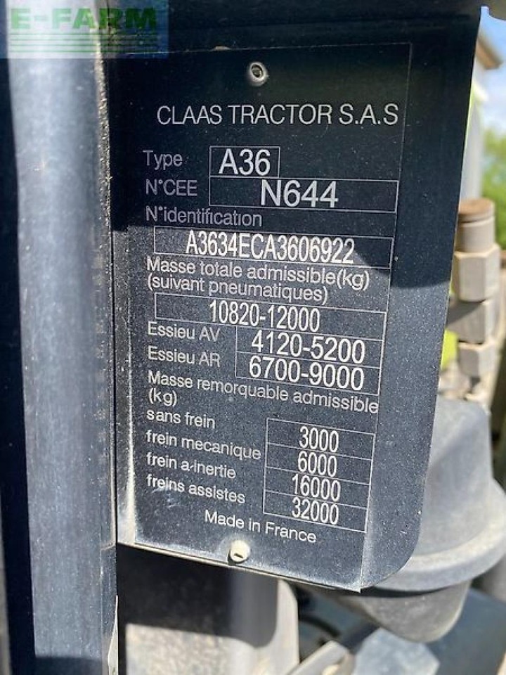 CLAAS arion 650 cis CIS - Traktor: slika CLAAS arion 650 cis CIS - Traktor CLAAS arion 650 cis CIS - Traktor: slika CLAAS arion 650 cis CIS - Traktor