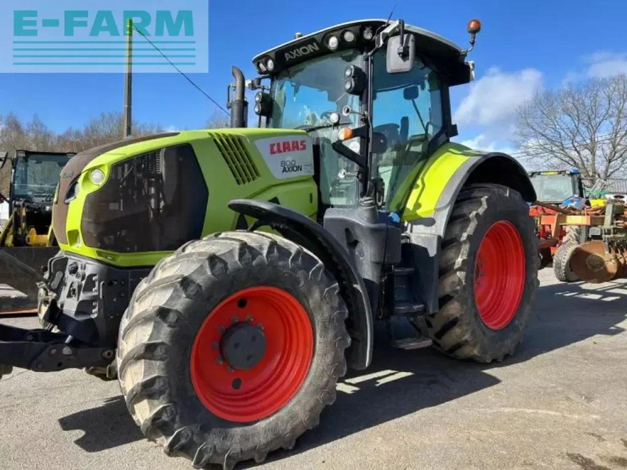 CLAAS axion 800 - Traktor: slika CLAAS axion 800 - Traktor CLAAS axion 800 - Traktor: slika CLAAS axion 800 - Traktor