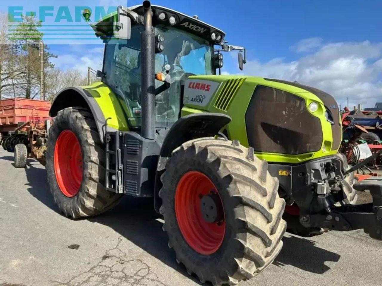 CLAAS axion 800 - Traktor: slika CLAAS axion 800 - Traktor CLAAS axion 800 - Traktor: slika CLAAS axion 800 - Traktor