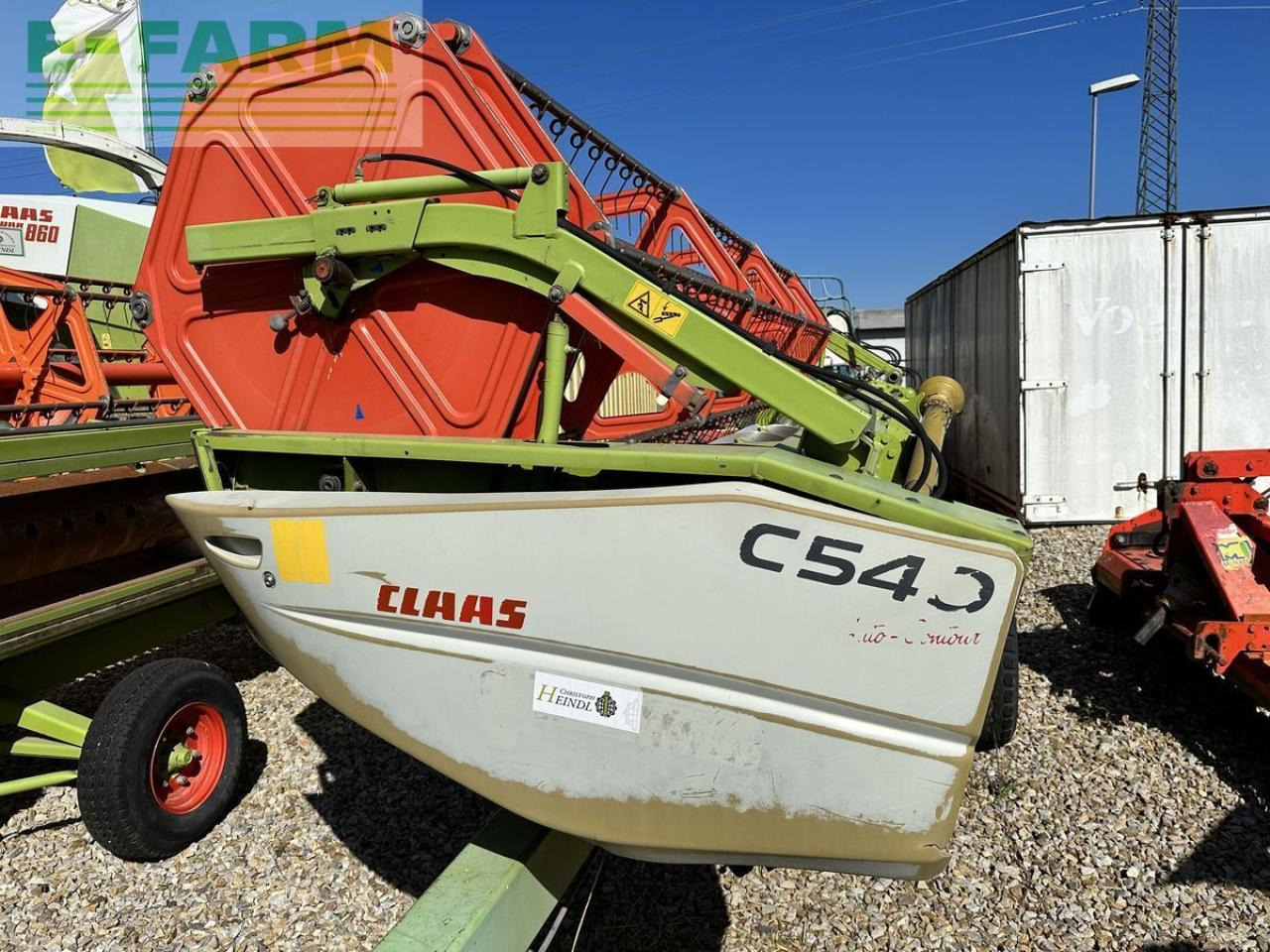 CLAAS c540 - Heder za kombajn: slika CLAAS c540 - Heder za kombajn CLAAS c540 - Heder za kombajn: slika CLAAS c540 - Heder za kombajn