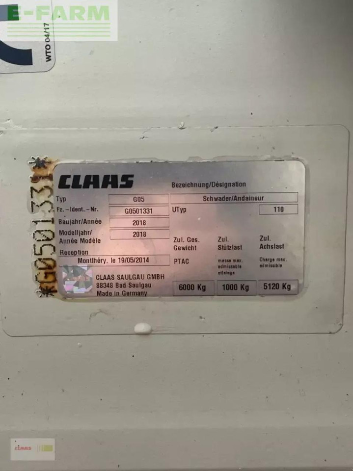 CLAAS liner 4000 comfort - Prevrtač sijena/ Grabulje: slika CLAAS liner 4000 comfort - Prevrtač sijena/ Grabulje CLAAS liner 4000 comfort - Prevrtač sijena/ Grabulje: slika CLAAS liner 4000 comfort - Prevrtač sijena/ Grabulje