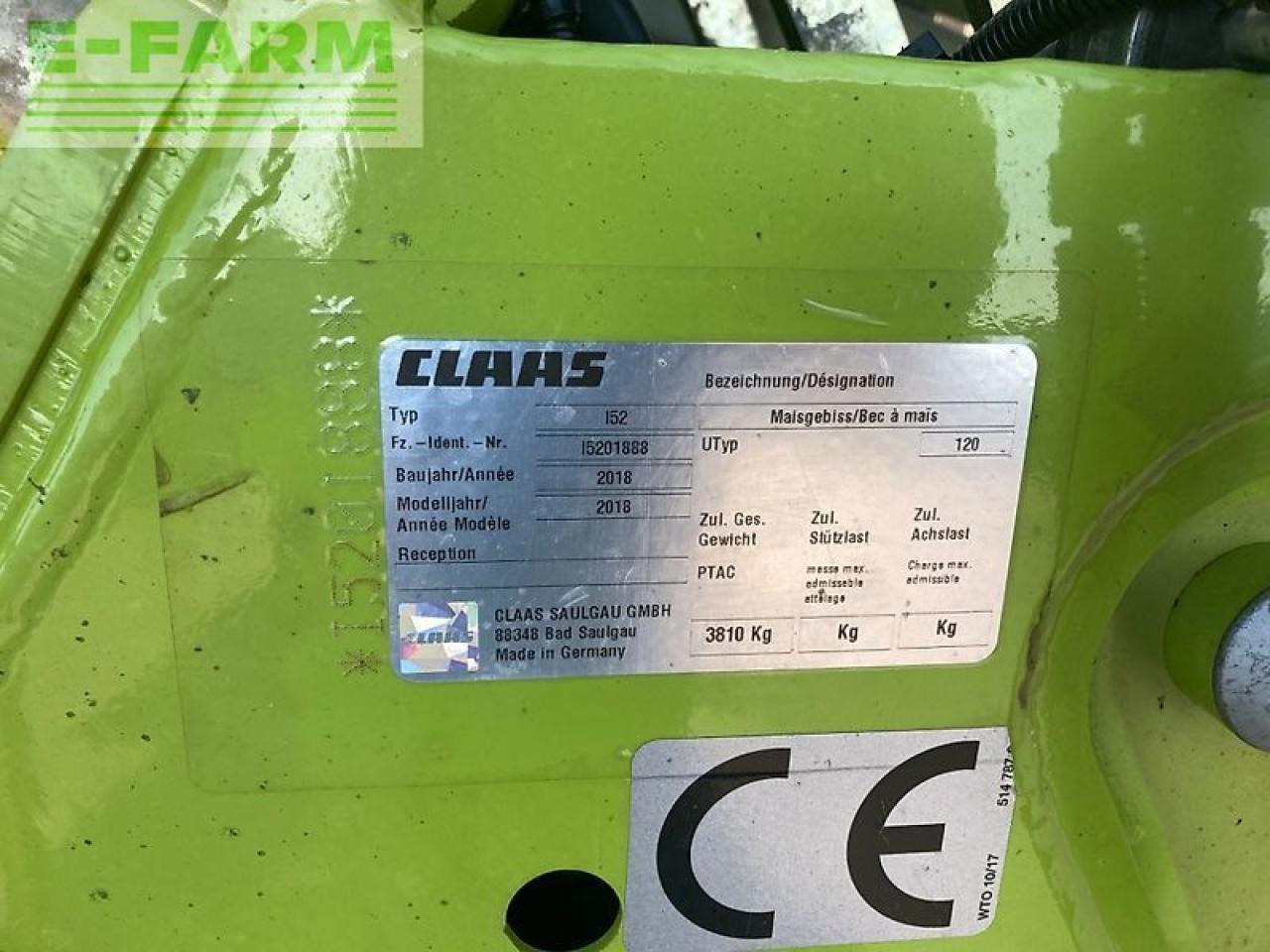 Priključak za silažni kombajn CLAAS orbis 750: slika Priključak za silažni kombajn CLAAS orbis 750
